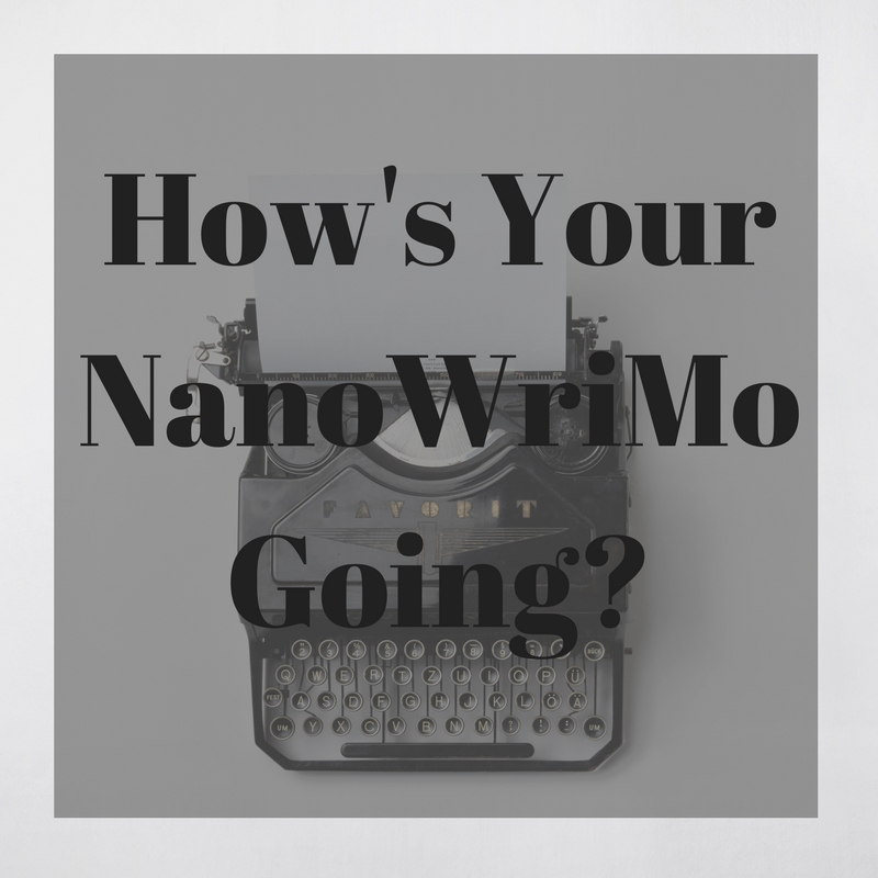How's Your NanoWriMo Going-