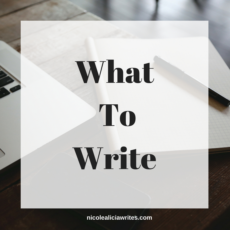 What To Write