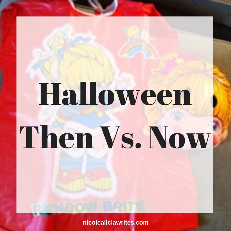 Halloween Then Vs. Now