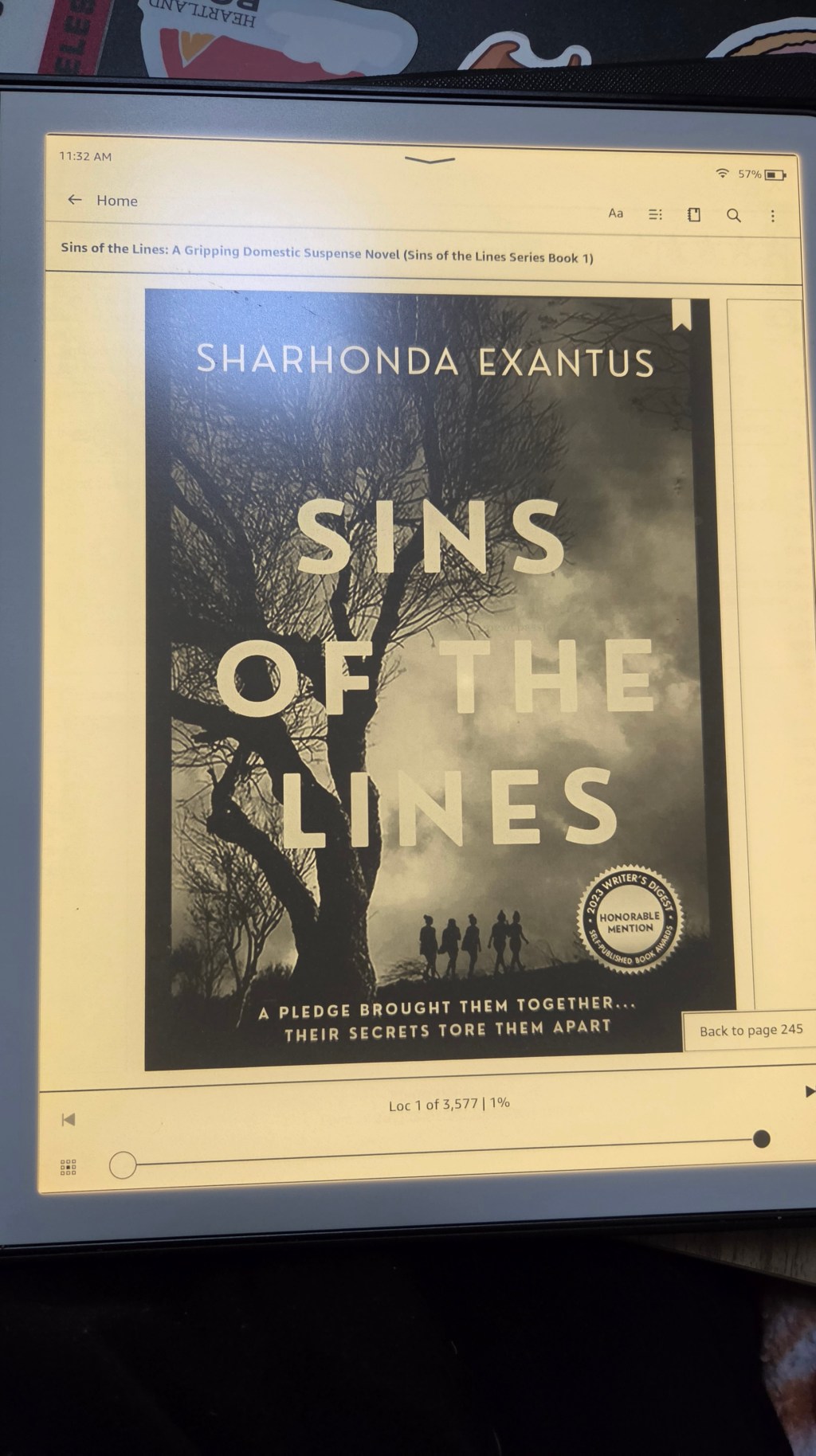 A Book Review: Sins Of The Lines: A Gripping Domestic Suspense Novel  By Sharhonda&nbsp;Exantus